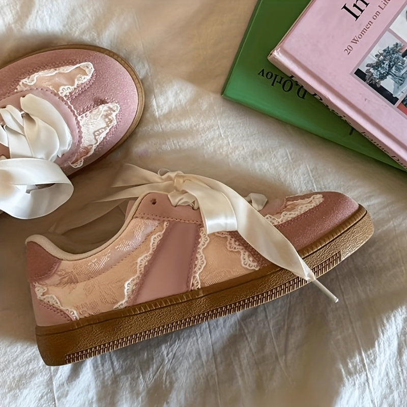 Canvas Casual Sneakers - AROSELLE CANVAS