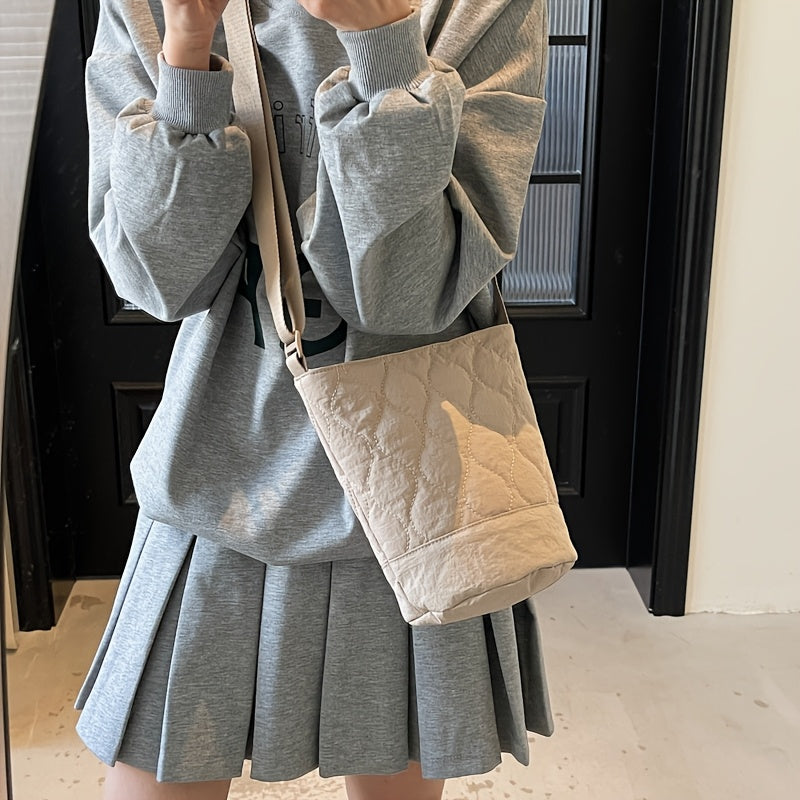 Oxford Fabric Crossbody Backpack