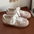 Canvas Casual Sneakers - AROSELLE CANVAS