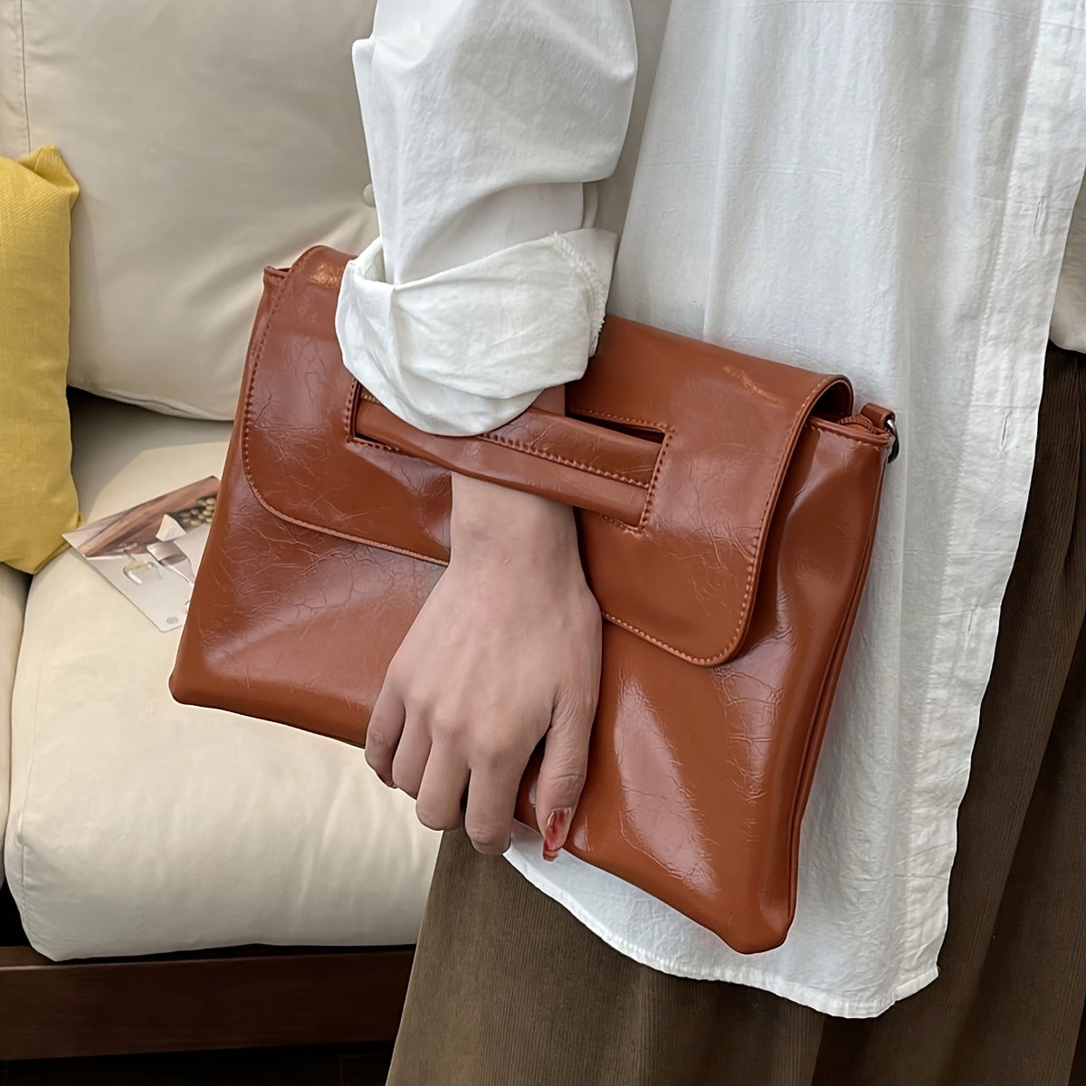 Vintage Evening Clutch Bag - Elegant Classic Party Handbag