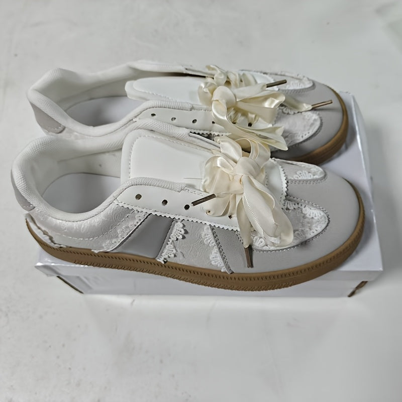 Canvas Casual Sneakers - AROSELLE CANVAS