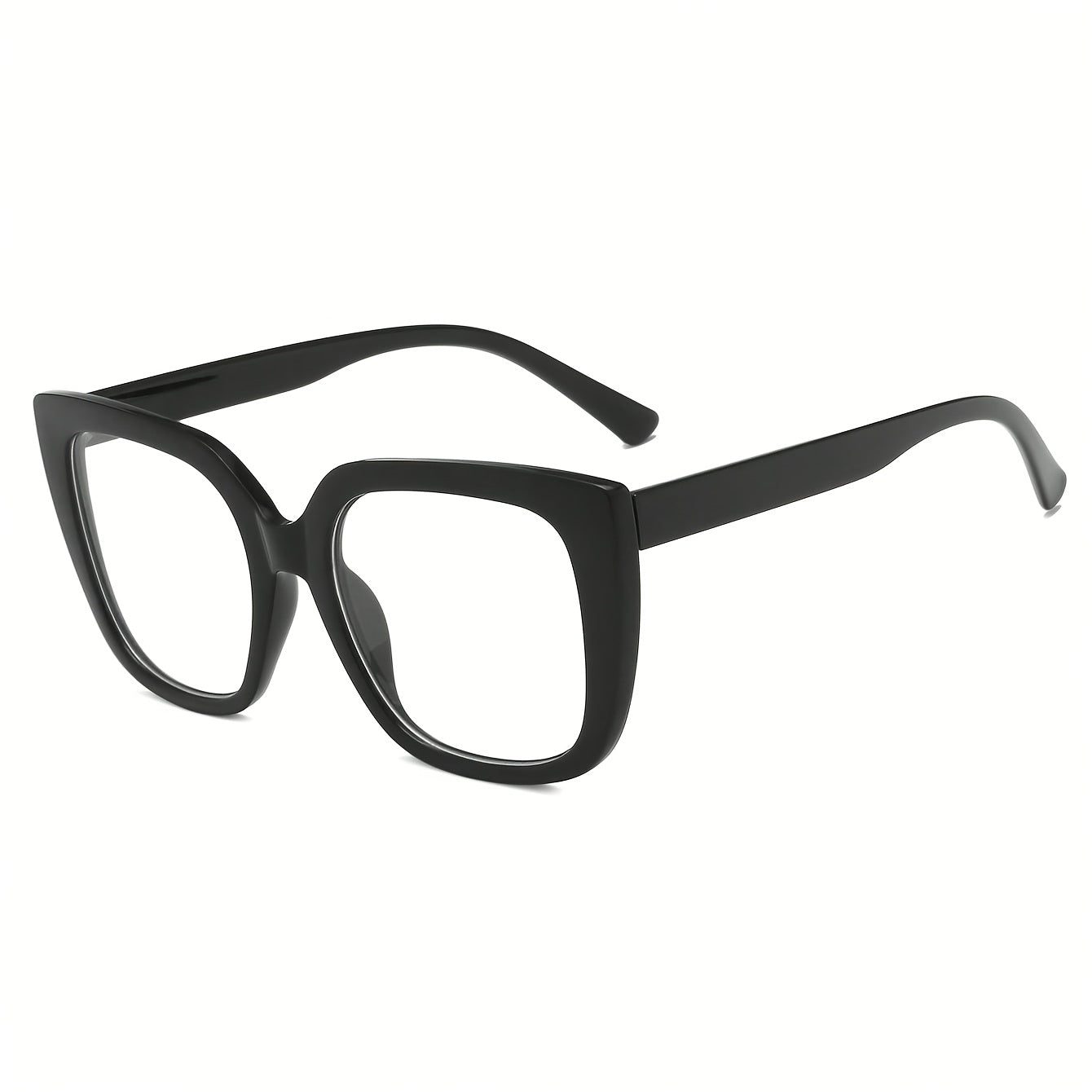 Cat Eye Rectangular Glasses Unisex - Vintage Fashion Lightweight Eyewear