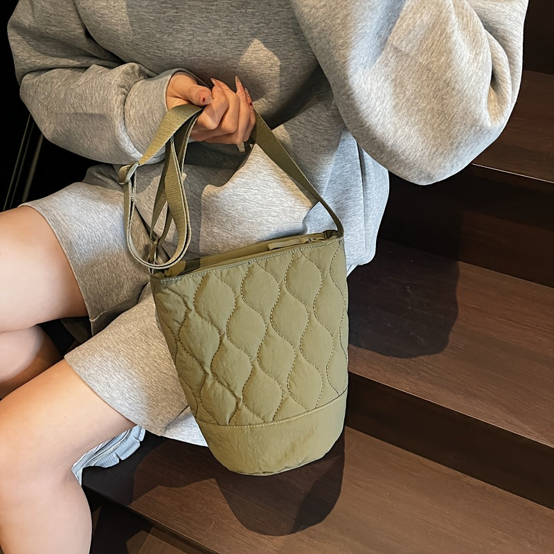 Oxford Fabric Crossbody Backpack