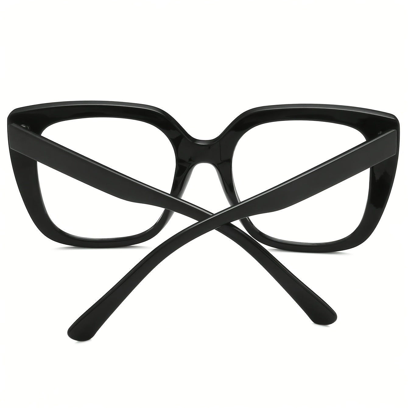 Cat Eye Rectangular Glasses Unisex - Vintage Fashion Lightweight Eyewear