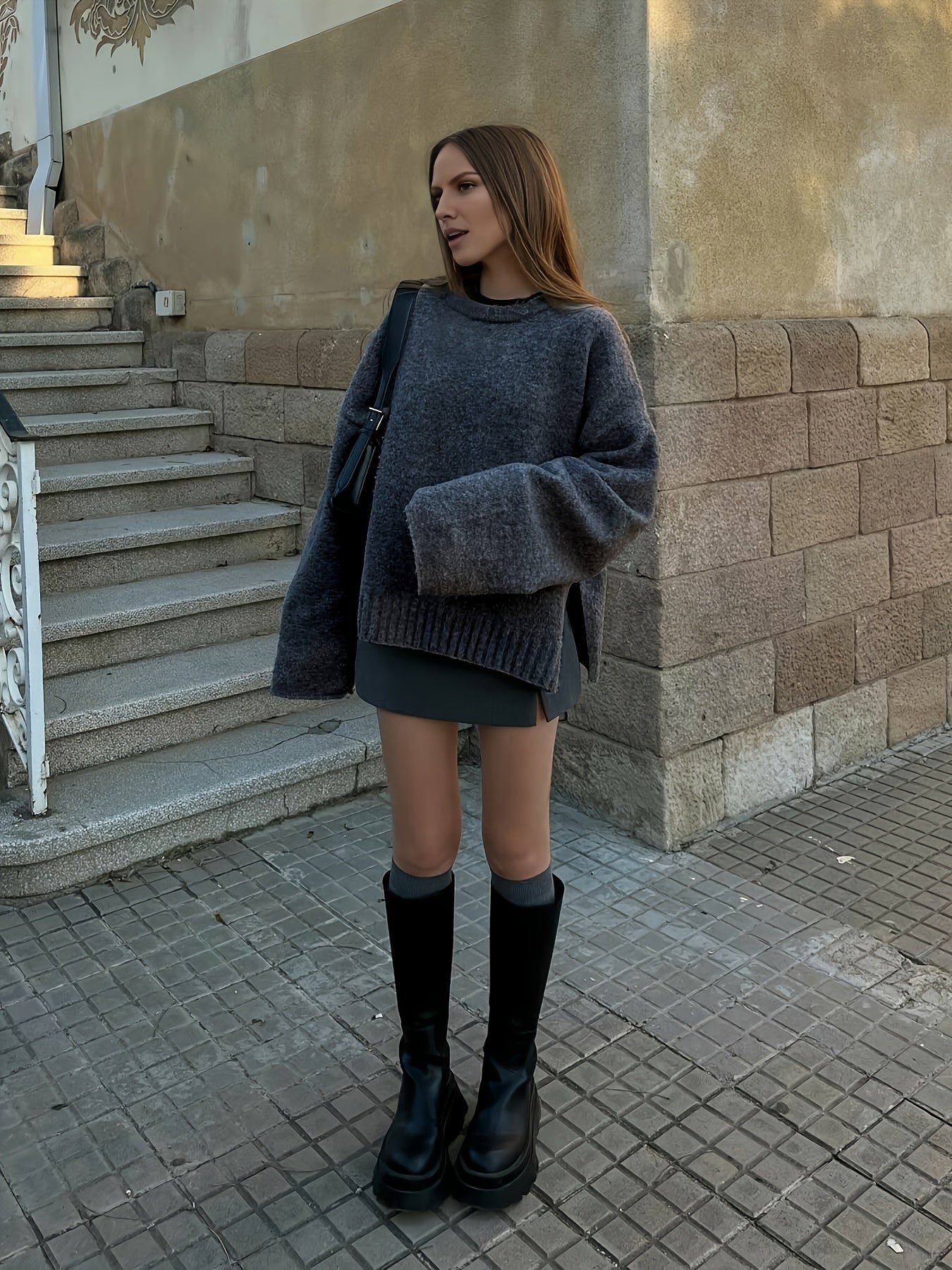 Cashmere Round Neck Sweater