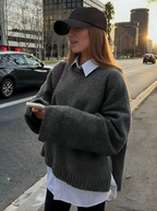 Cashmere Round Neck Sweater