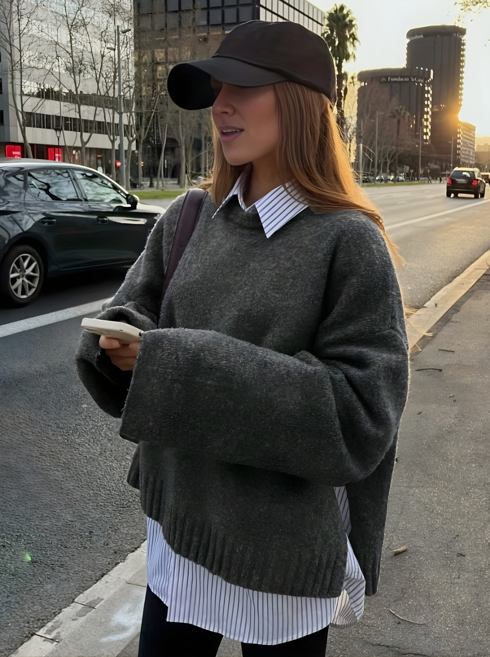 Cashmere Round Neck Sweater