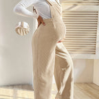 Corduroy Maternity Overalls - Adjustable Straps