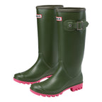 Black Leather Chelsea Boots - Chunky Sole