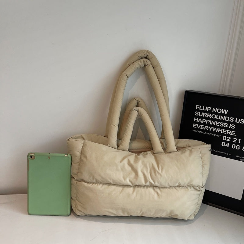 Women’s Padded Tote Bag – Large Capacity Handbag for Work, School & Travel