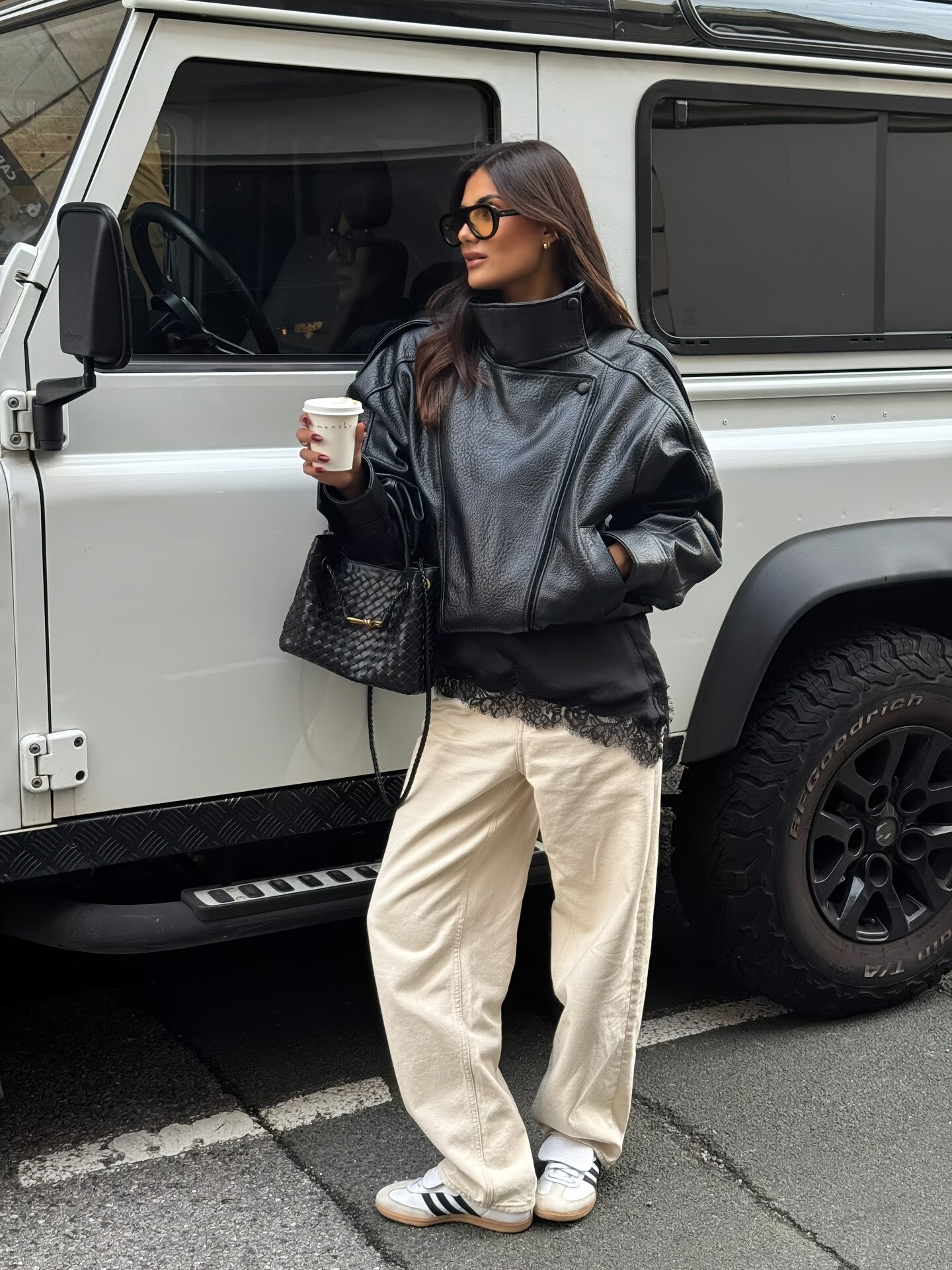 Faux Leather Jacket for Women - Autumn Winter Fashion