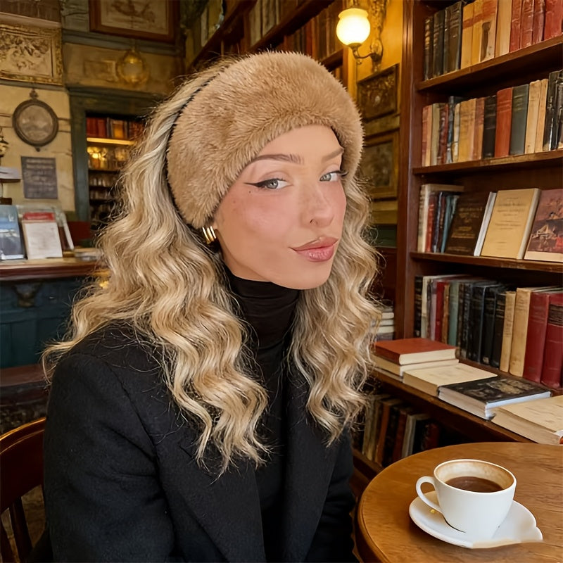 Women’s Plush Winter Headbands - Warm Soft Ear Protection Accessory