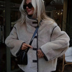 Women’s Tweed Short Jacket - Classic Stylish Lightweight Outerwear